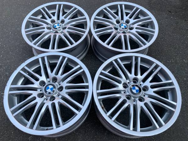 sada Genuine Factory OE 18X7.5 style 164 Z4/E46 M3 rims good, Import Kanada — Foto 1