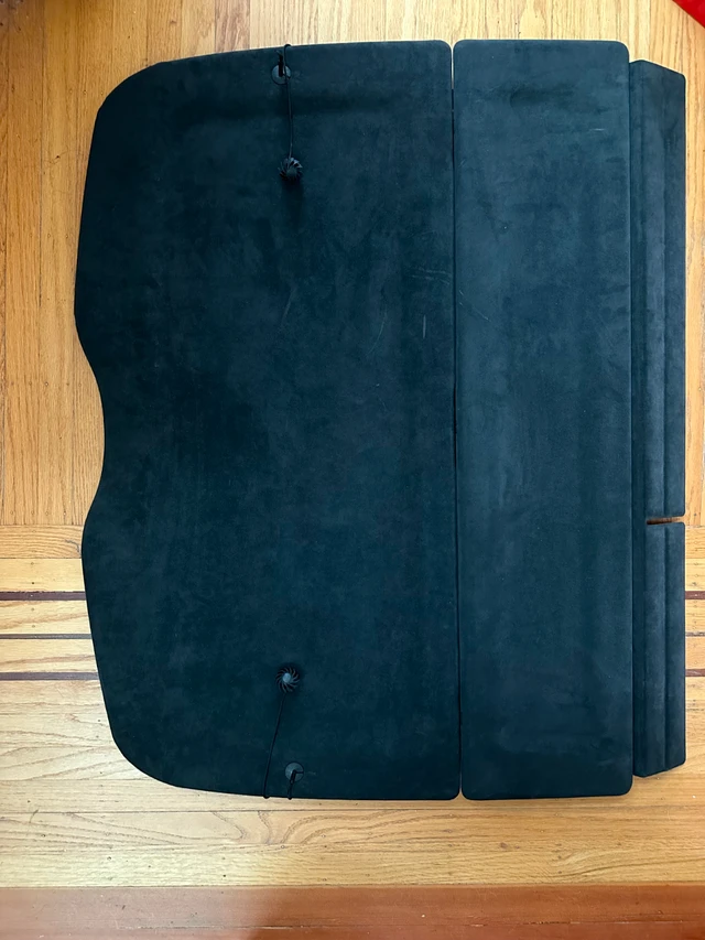 Genuine OE Maserati Alcantara zadní Cargo Trunk Cover, Import Kanada — Foto 1