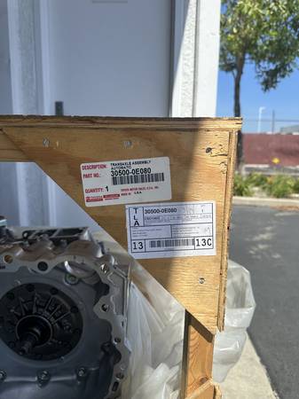 BNIB Toyota 2GR-FE AWD převodovka U660F (30500-0E080), Import USA — Foto 4 z 10