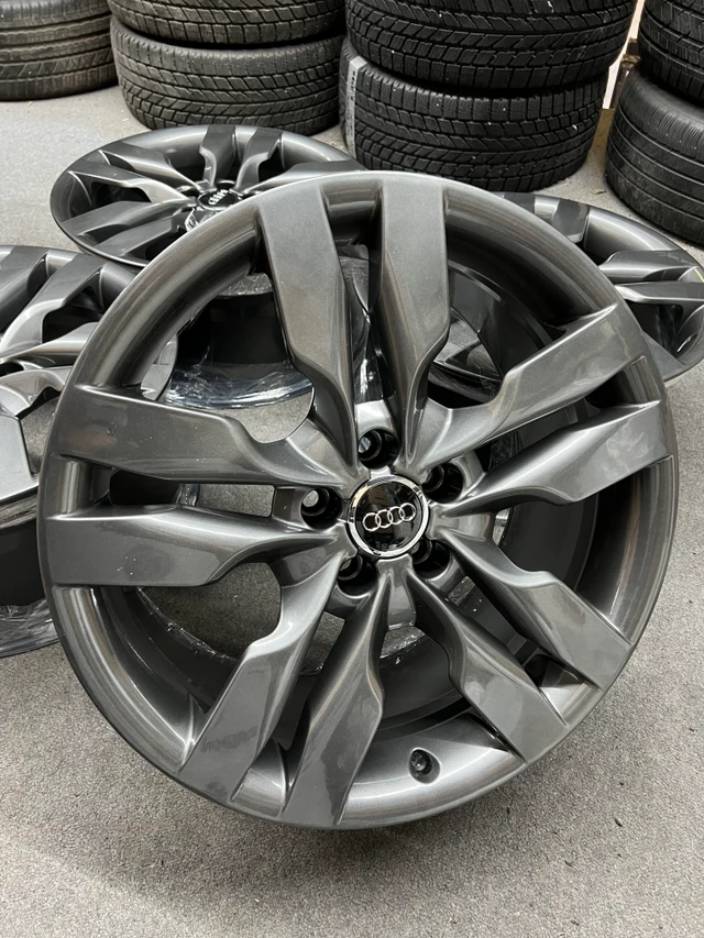 19" Audi S6 OE Wheels - MINT - 5x112 - Gunmetal, Import Kanada — Foto 1