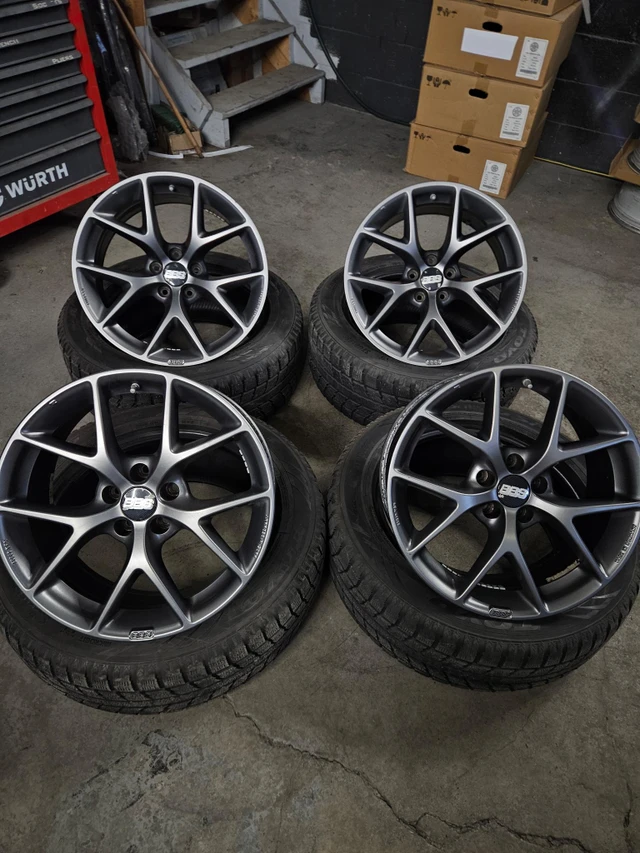18" BBS SR Wheels - Porsche Macan Fitment TPMS - 5x112, Import Kanada — Foto 1