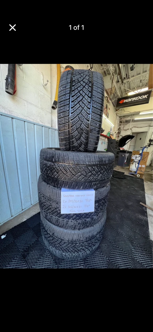 Pneus d’hiver porsche 911 245/35R20 et 305/30R21, Import Kanada — Foto 1