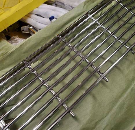 1964 Impala Chrome Grille Ss Convertible 409 327 V8 283 Wagon Belair, Import USA — Foto 2 z 3