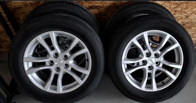 Alloy original rims 18", TPM senzor, 4 tires P245/R55R18, Import Kanada — Foto 1