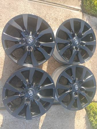 Toyota Black Wheels, schwarz, Import USA — Foto 1