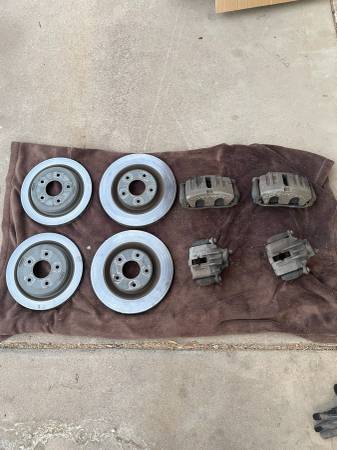 2008 Corvette C6 OE Brake brzdový třmen + Rotors + Pads sada Z51 Gm OE, Import USA — Foto 1
