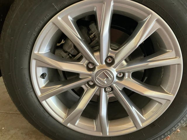 OE 18" Honda CRV EXL Hybrid Silver Alloy Wheels, silber, Import Kanada — Foto 3 z 4