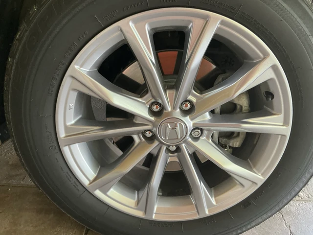 OE 18" Honda CRV EXL Hybrid Silver Alloy Wheels, silber, Import Kanada — Foto 4 z 4