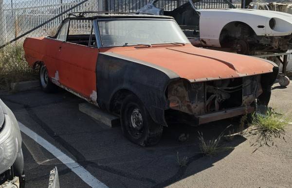 1963 Chevy II nová Convertible Project Rare Drop Top w/Clean Title!, Import USA — Foto 1