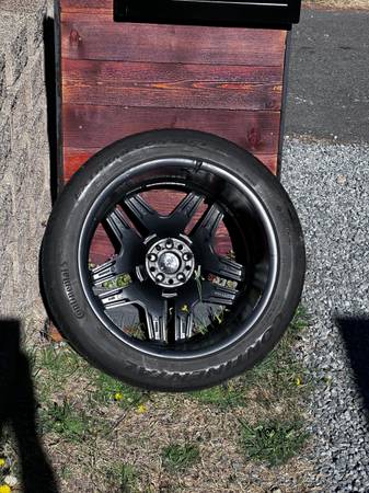 21” OE Mercedes AMG Wheels + 3 Continental Tires, Import USA — Foto 7 z 12