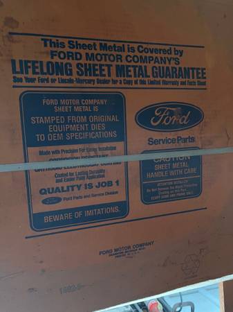 2-nový 73-79 ford pickup doors Genuine nový Old Stock(NOS), Import USA — Foto 1