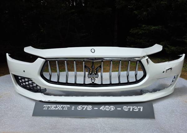 2014-2015-2016-2017 Maserati Ghibli přední nárazník Cover. OE. LOCAL P, Import USA — Foto 1