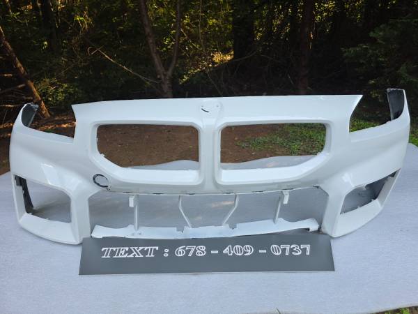 použitý. 2023-2024-2025-2026 BMW M2 G87 přední nárazník Cover OE., Import USA — Foto 1