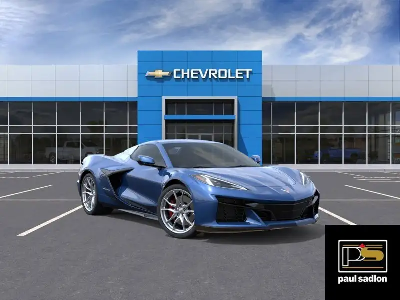 2027 Chevrolet Corvette 2LT, blau, 0 km, Import Kanada — Foto 1
