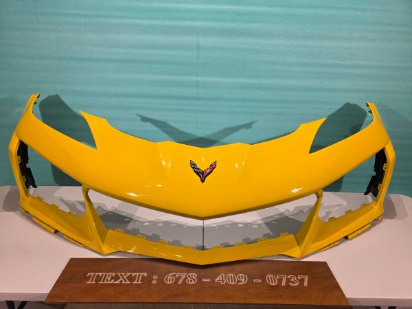 2023-2024-2025-2026 Chevrolet Corvette Z06 přední nárazník Cover OE, Import USA — Foto 1