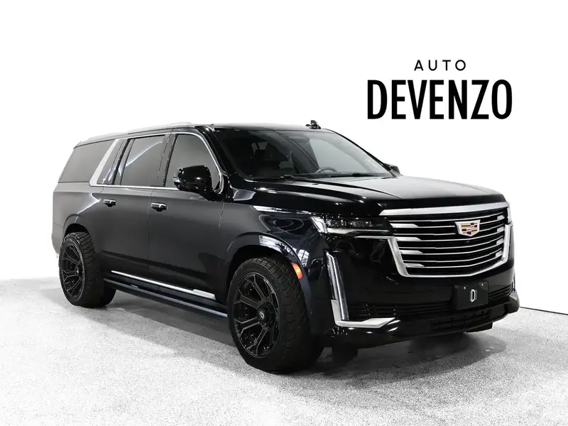 2023 Cadillac Escalade ESV PLATINUM, schwarz, 89.179 km, Import Kanada — Foto 1