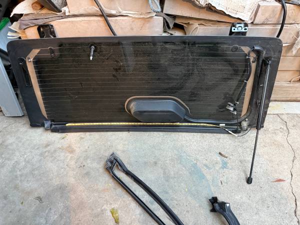 2018 2026 Jeep Wrangler JL JLU zadní hardtop glass, Import USA — Foto 1