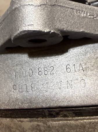 1969 corvette 427 TI alternátor 1100882 OE rebuilt, Import USA — Foto 1