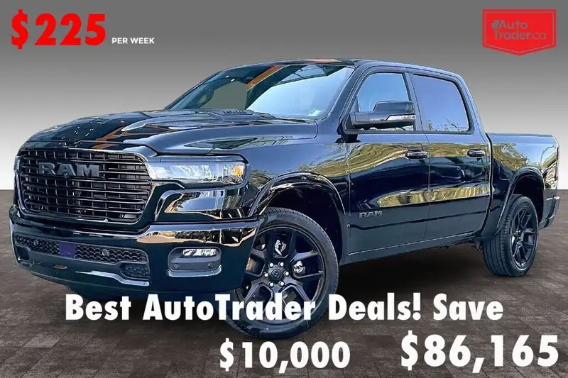 2026 RAM 1500 Laramie, schwarz, 0 km, Import Kanada — Foto 1
