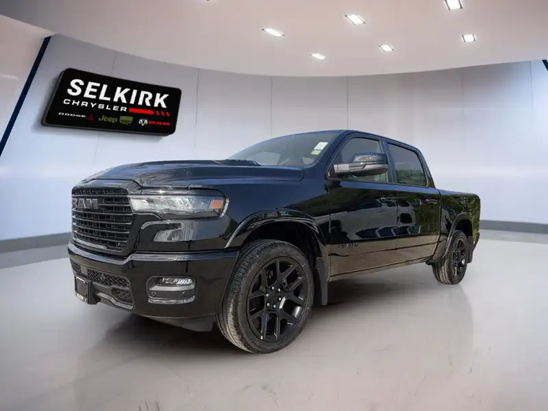 2026 RAM 1500 Laramie, schwarz, 0 km, Import Kanada — Foto 1