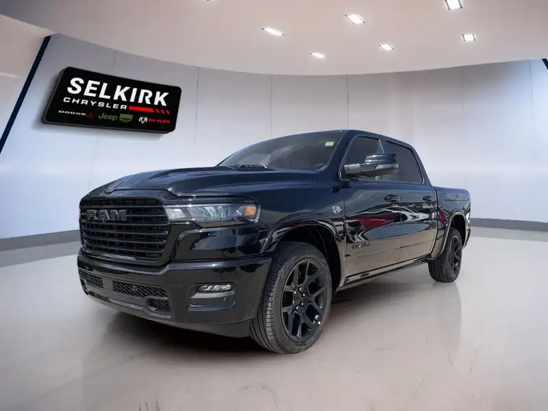 2026 RAM 1500 Laramie, schwarz, 0 km, Import Kanada — Foto 1