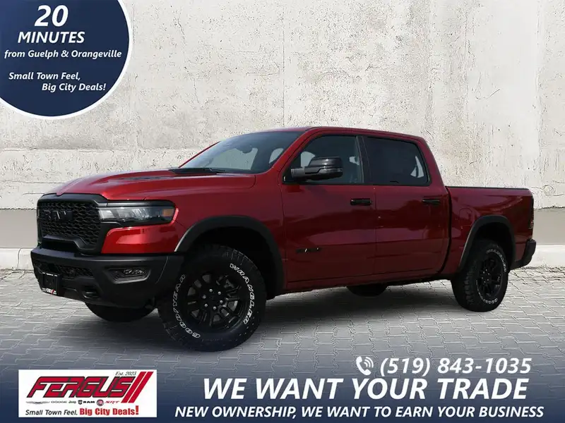 2027 RAM 1500 Rebel, rot, 0 km, Import Kanada — Foto 1