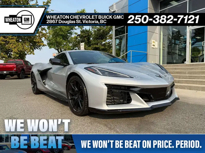 2027 Chevrolet Corvette 1LT, silber, 1 km, Import Kanada — Foto 1