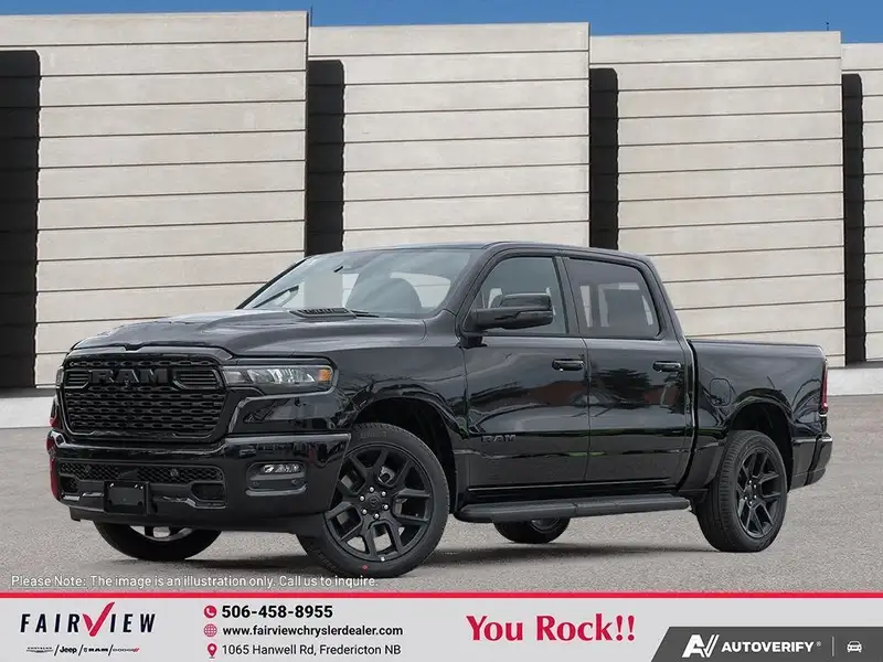 2027 RAM 1500 SPORT, schwarz, 0 km, Import Kanada — Foto 1