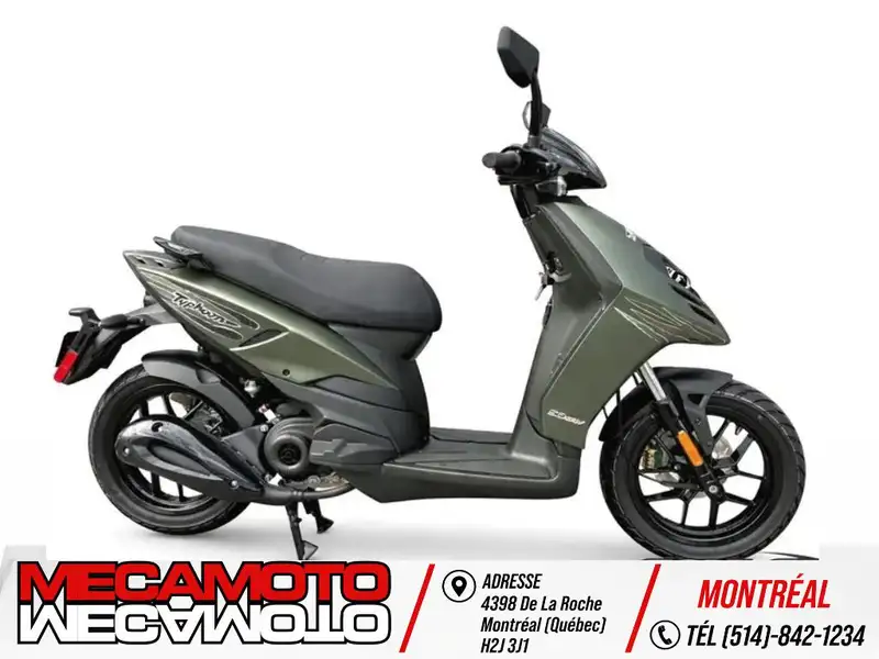 2027 Piaggio Typhoon 50, grün, Import Kanada — Foto 1