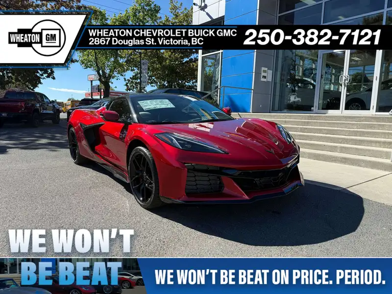 2027 Chevrolet Corvette 3LZ, rot, 1 km, Import Kanada — Foto 1