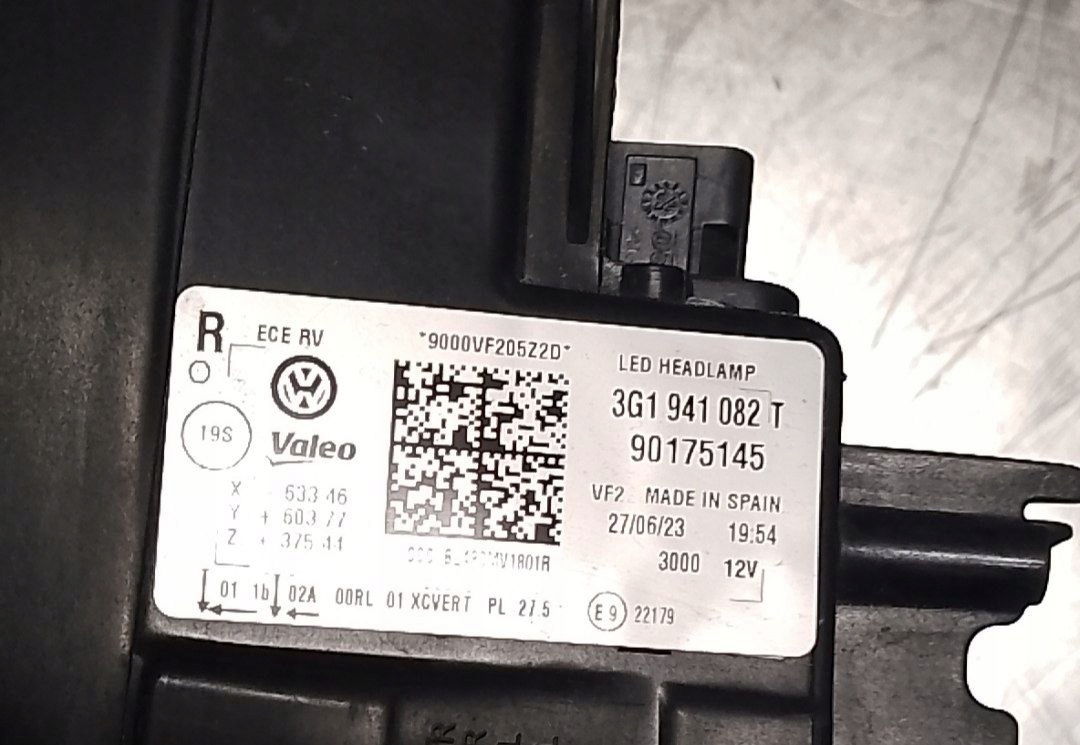 3g1941082t originál světlomet pravý přední LED Matrix VW Passat B8 2015+, Auf Lager in der EU — Foto 6 z 6