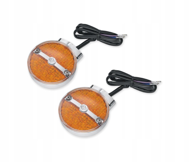 blinkr LED přední 68411-10 Softail Touring Harley Davidson OE, Auf Lager in der EU — Foto 1
