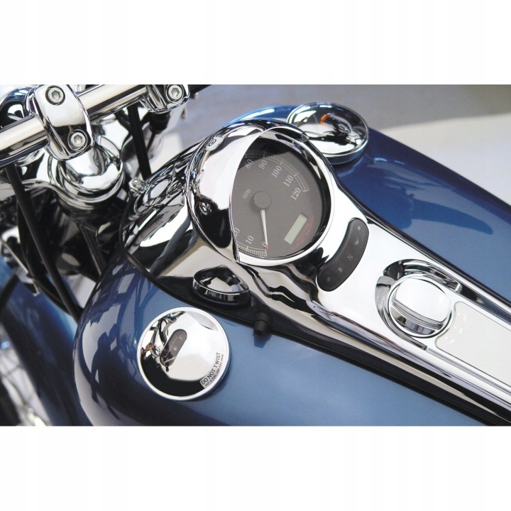 kryt predkosciomierza na Harley-Davidson, chromowana, National Nr: 516539, Auf Lager in der EU — Foto 1