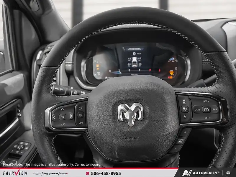 2027 RAM 2500 REBEL, schwarz, 0 km, Import Kanada — Foto 12 z 12