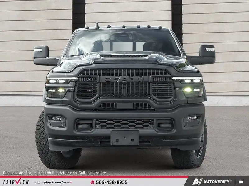 2027 RAM 2500 REBEL, schwarz, 0 km, Import Kanada — Foto 2 z 12