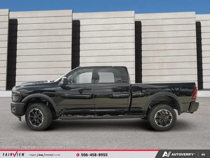 2027 RAM 2500 REBEL, schwarz, 0 km, Import Kanada — Foto 3 z 12