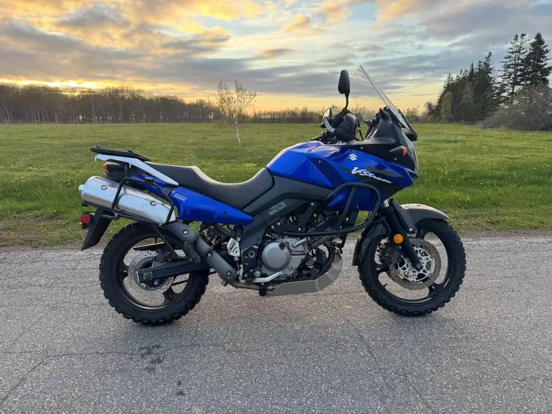 2006 Suzuki V-Strom, blau, 54.387 km, Import Kanada — Foto 1