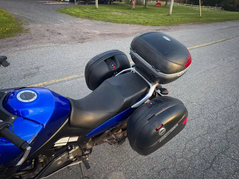 2006 Suzuki V-Strom, blau, 54.387 km, Import Kanada — Foto 4 z 12