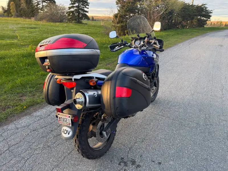 2006 Suzuki V-Strom, blau, 54.387 km, Import Kanada — Foto 5 z 12