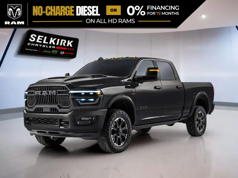 2027 RAM 2500 Power, schwarz, 0 km, Import Kanada — Foto 1