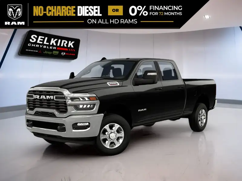 2027 RAM 2500 Big Horn, schwarz, 0 km, Import Kanada — Foto 1