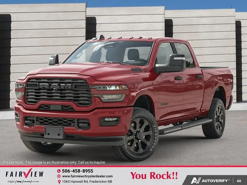 2027 RAM 2500 BIG HORN, rot, 0 km, Import Kanada — Foto 1