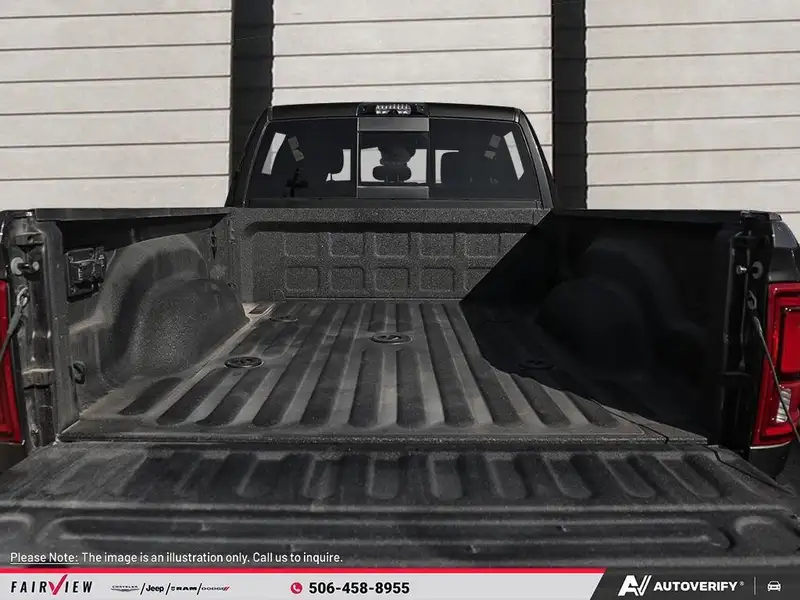 2027 RAM 2500 BIG HORN, schwarz, 0 km, Import Kanada — Foto 7 z 12