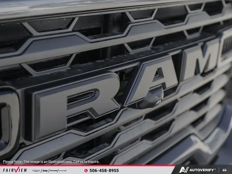 2027 RAM 2500 BIG HORN, schwarz, 0 km, Import Kanada — Foto 9 z 12