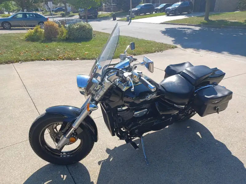 2007 Suzuki Boulevard M50, schwarz, 38.000 km, Import Kanada — Foto 2 z 7