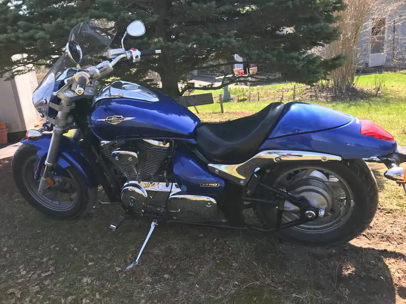 2012 Suzuki Boulevard m50, blau, 15.150 km, Import Kanada — Foto 2 z 2