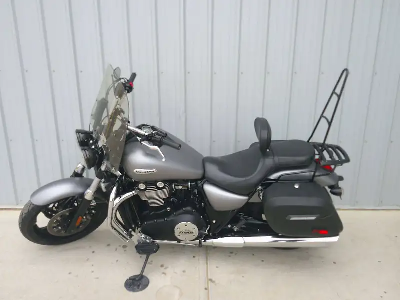 2013 Triumph Thunderbird Storm ABS, grau, 19.956 km, Import Kanada — Foto 4 z 6