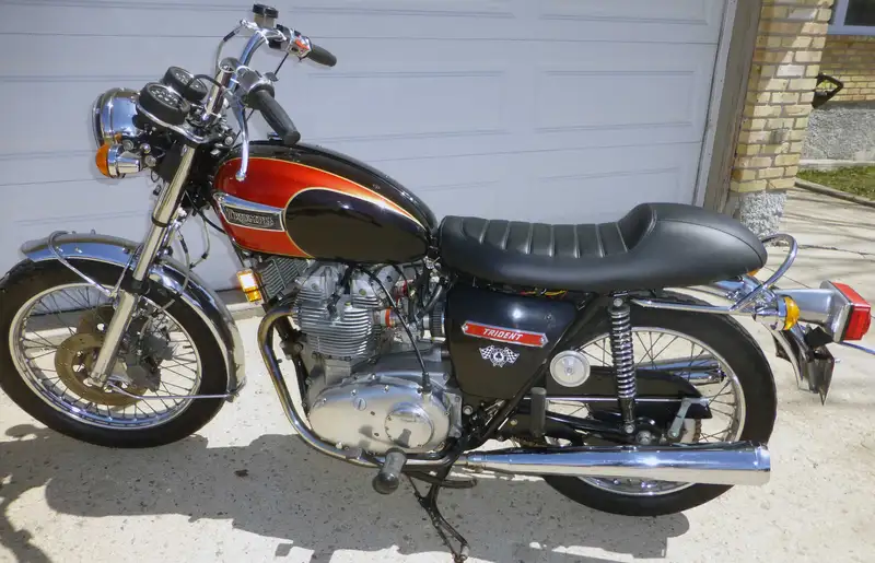 1973 Triumph Trident 855 cc, 10.000 km, Import Kanada — Foto 1