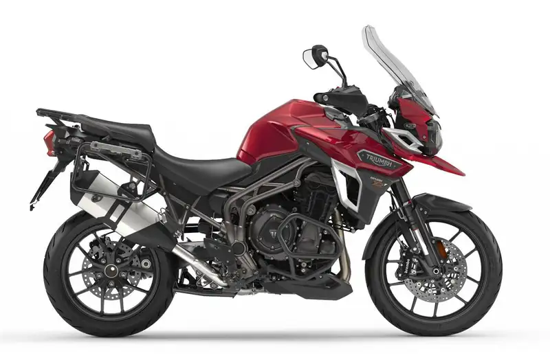 2017 Triumph Tiger 1200, rot, 35.800 km, Import Kanada — Foto 1