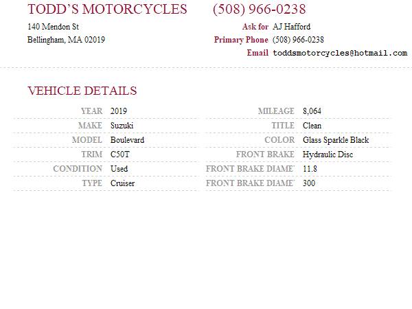2019 Suzuki, schwarz, Import USA — Foto 11 z 11